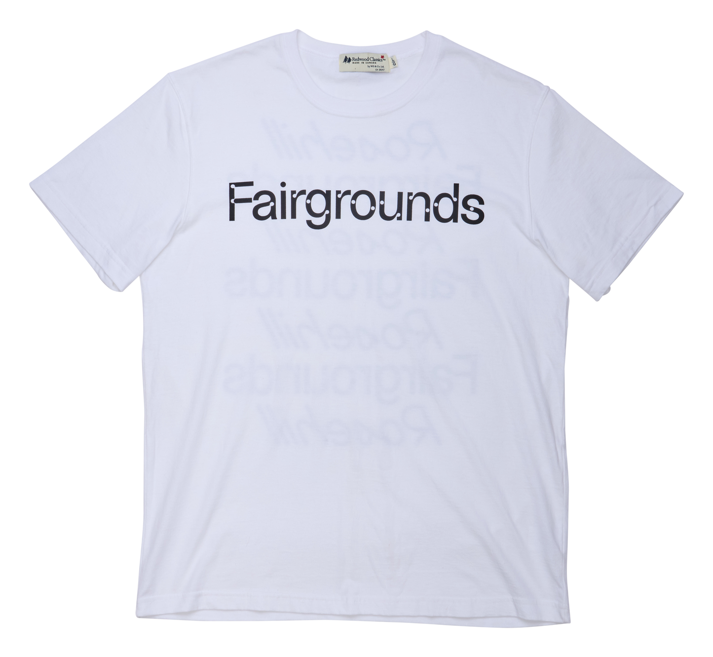 Fairgrounds Rosehill Tee - White