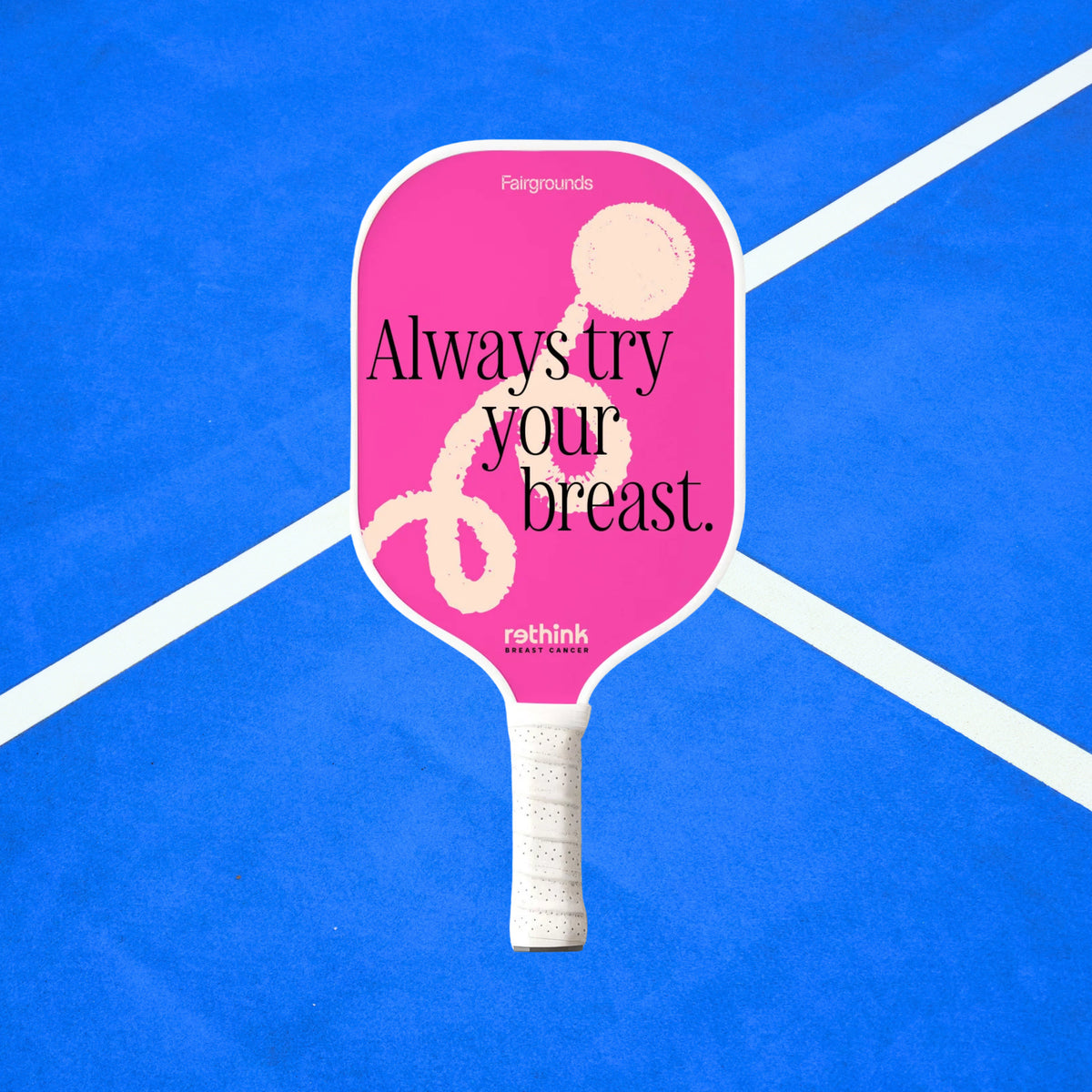 Rethink Breast Cancer Awareness Paddle
