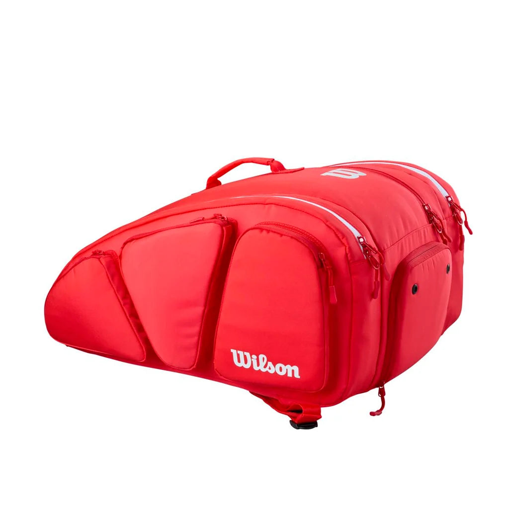 WILSON PICKLEBALL RED BACKPACK