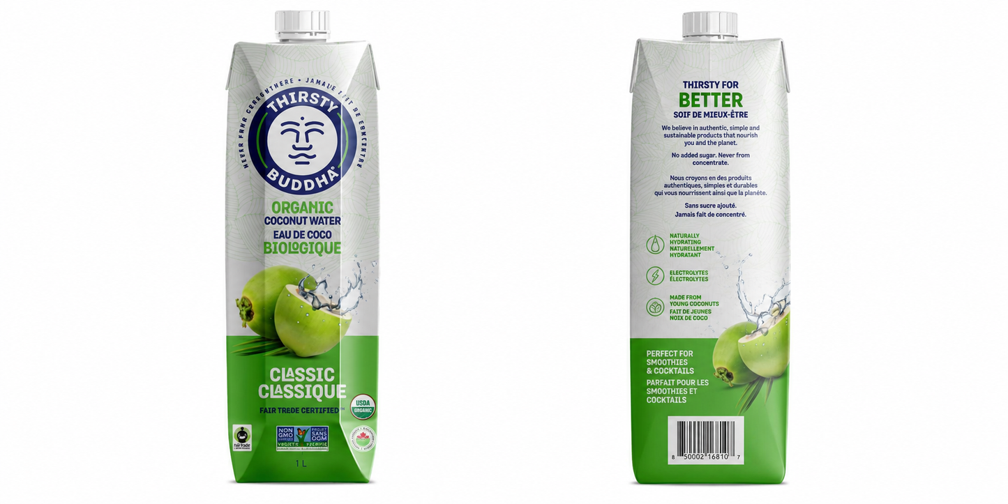 Thirsty Buddha Organic Coconut Water