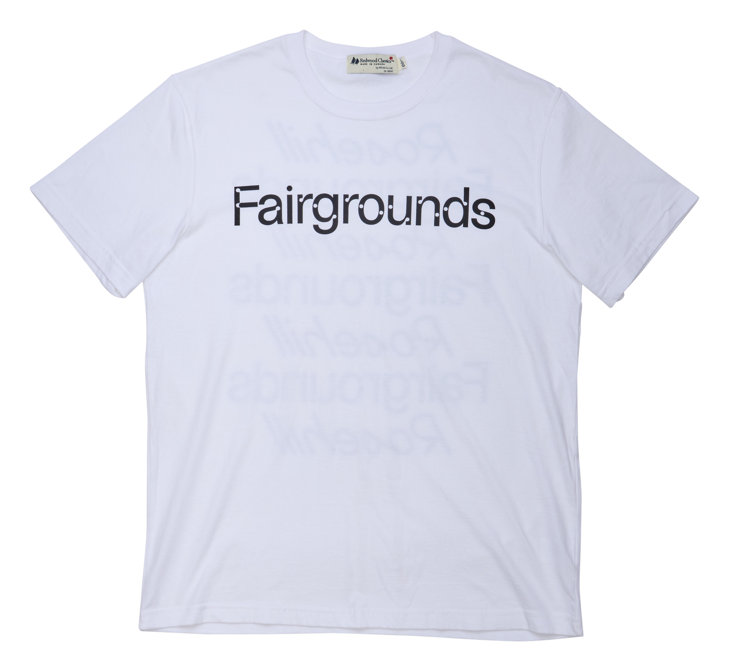 Fairgrounds Rosehill Tee - White