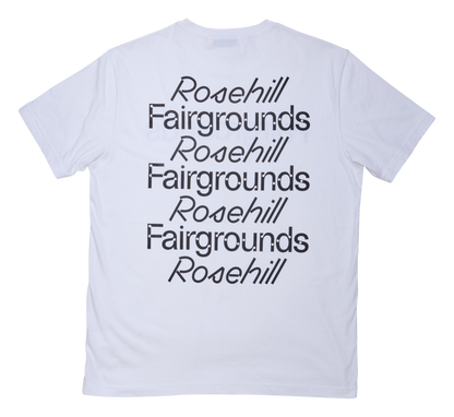 Fairgrounds Rosehill Tee - White