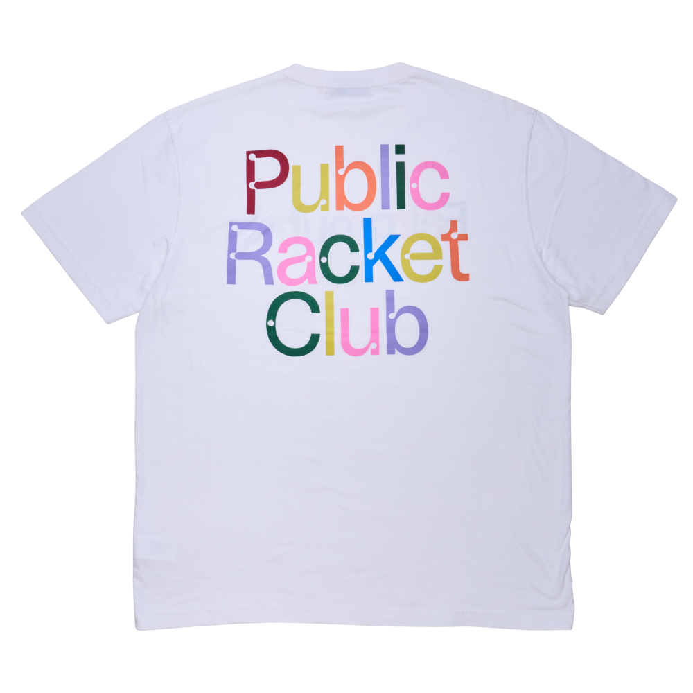 Public Racket Club Tee - White