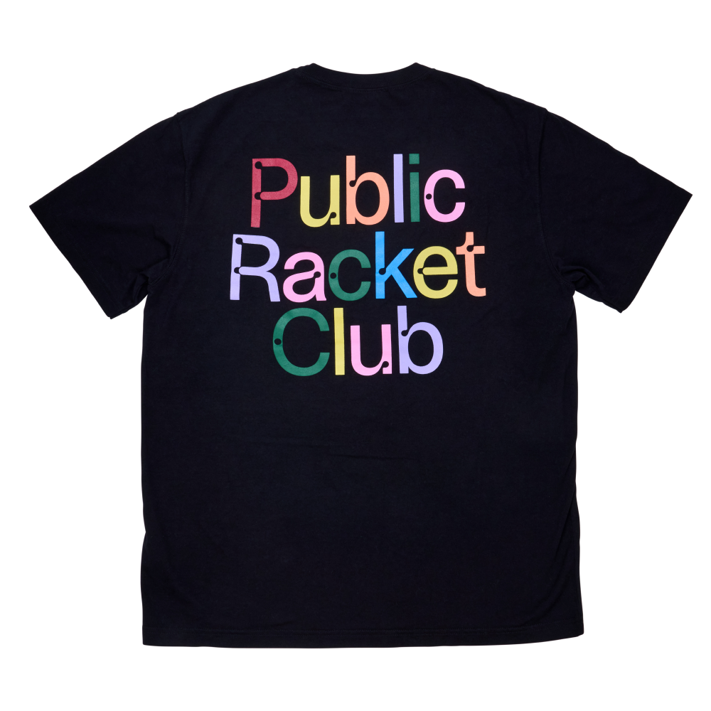 Public Racket Club Tee - Black