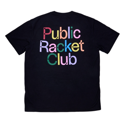 Public Racket Club Tee - Black