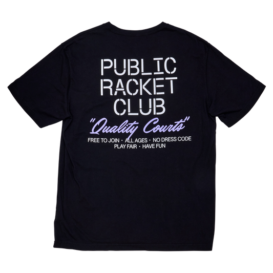 Quality Courts Tee - Black