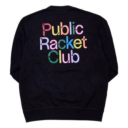 Public Racket Club Crew - Black