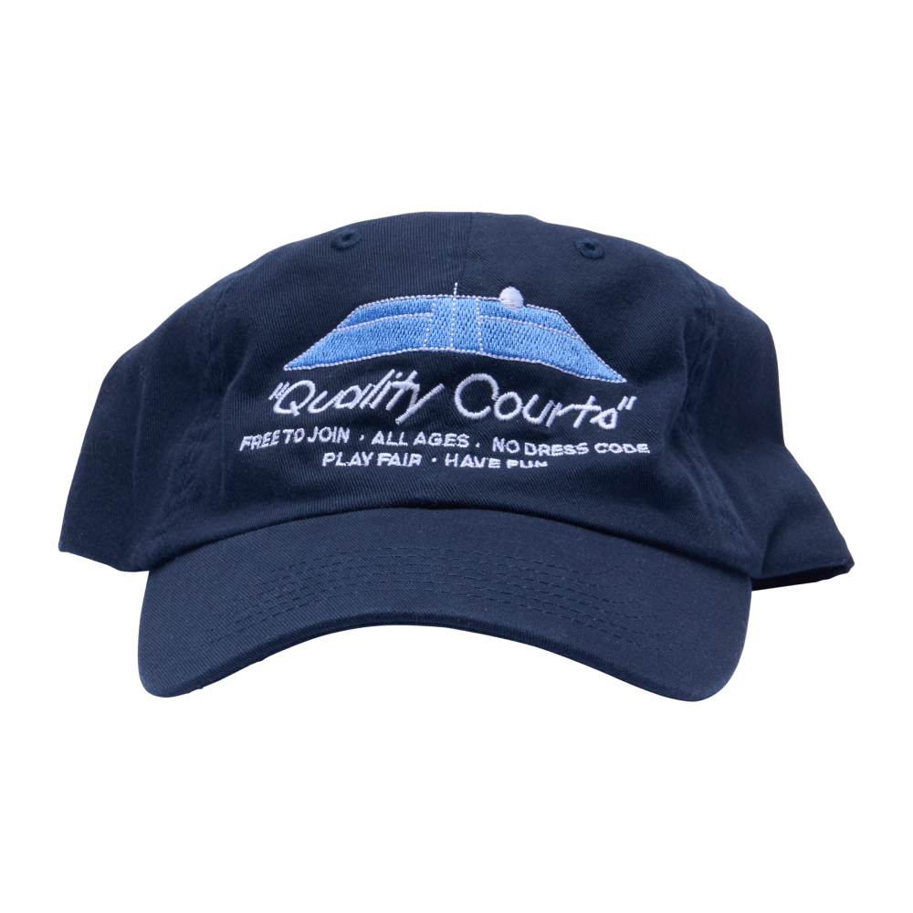 Quality Courts Dad Hat - Navy