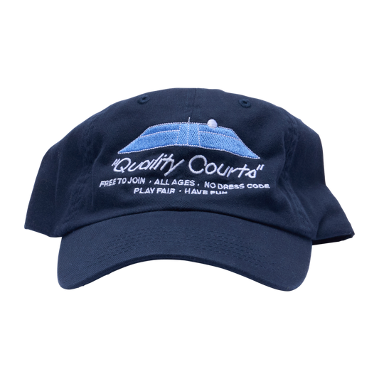 Quality Courts Dad Hat - Navy