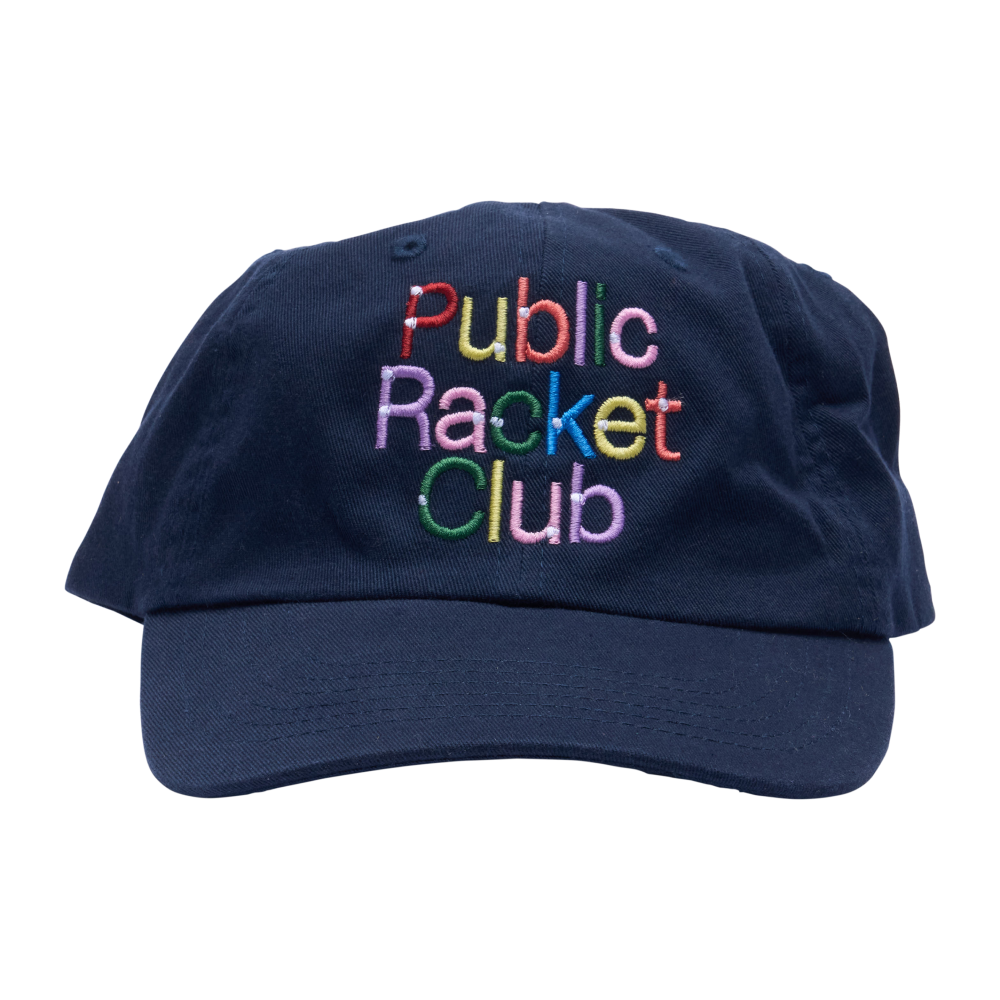 Public Racket Club Dad Hat - Navy/Multi