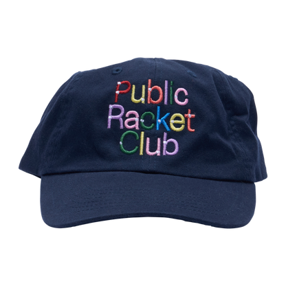 Public Racket Club Dad Hat - Navy/Multi