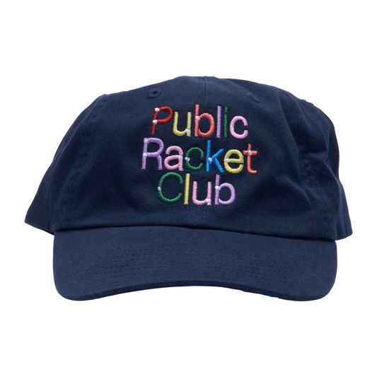 Public Racket Club Dad Hat - Navy/Multi