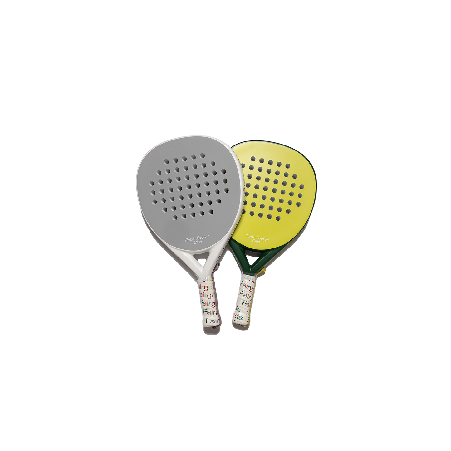 White Paddle Racket Ultimate Padel Racket - White/Grey – Fairgrounds