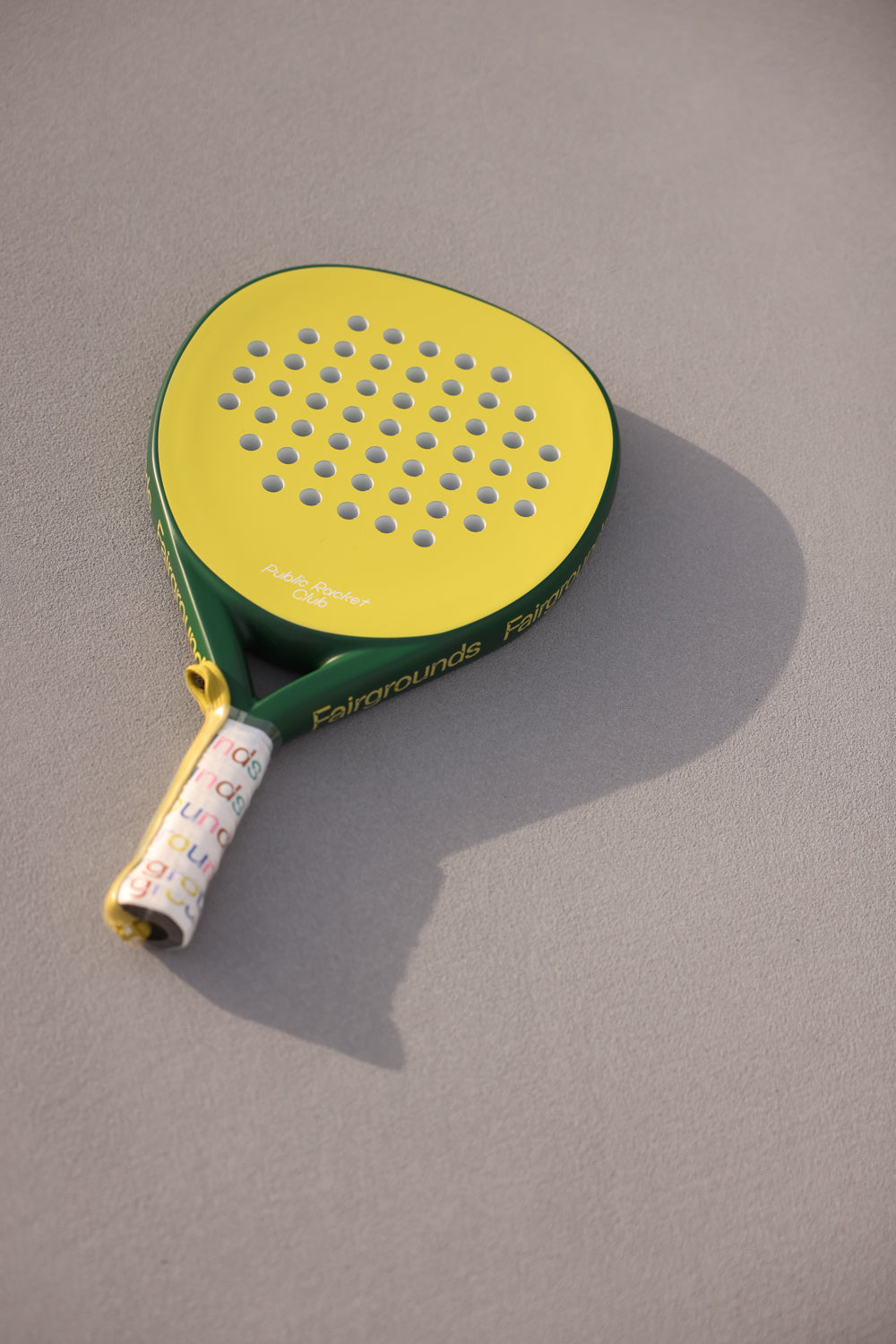 Ultimate Padel Racket - Green/Yellow – Fairgrounds
