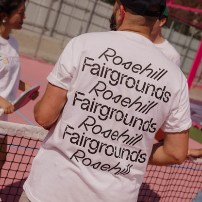 Fairgrounds Rosehill Tee - White