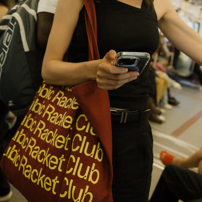 Public Racket Club Large Tote Bag