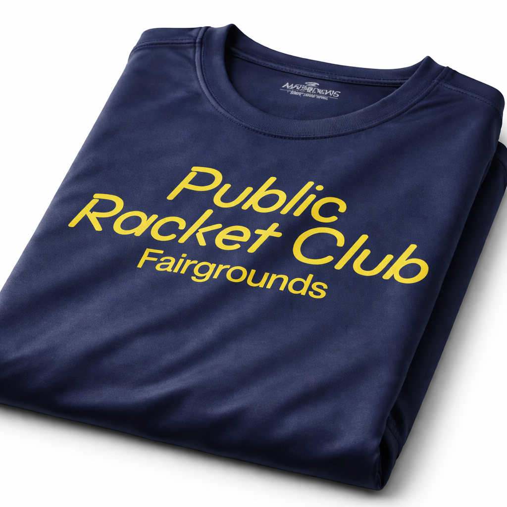 New Athletic T-Shirt - Navy- Yellow PRC