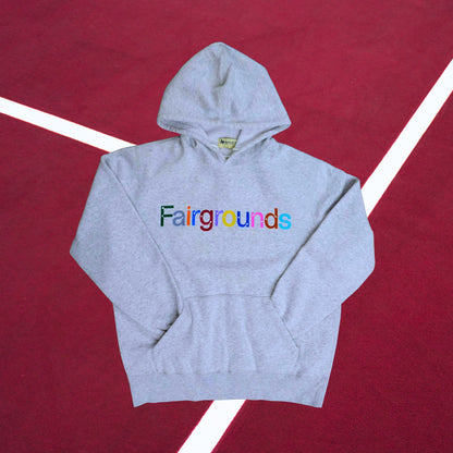 Fairgrounds Rainbow Heather Grey Hoodie