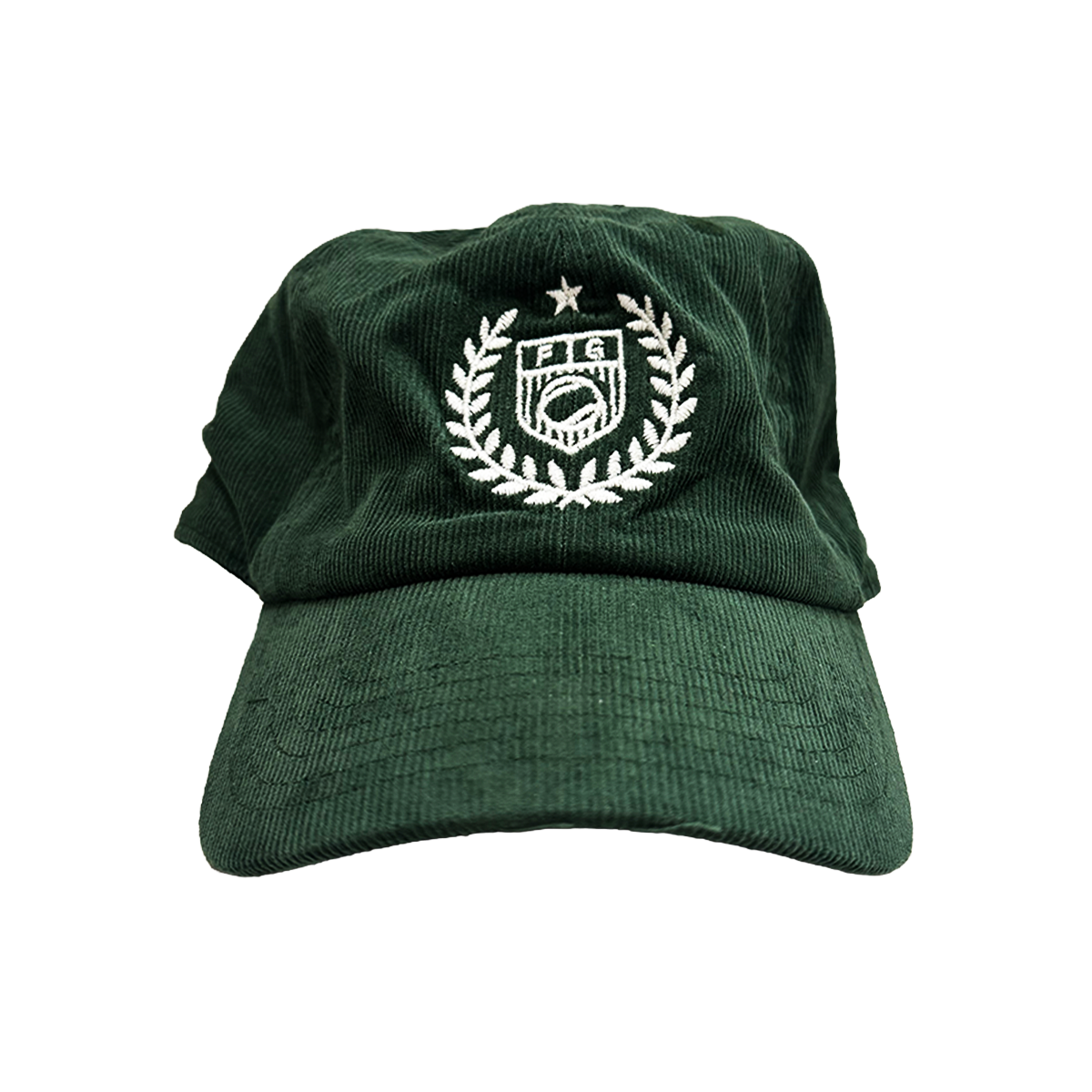 Fairgrounds Corduroy Crest Hat - Green