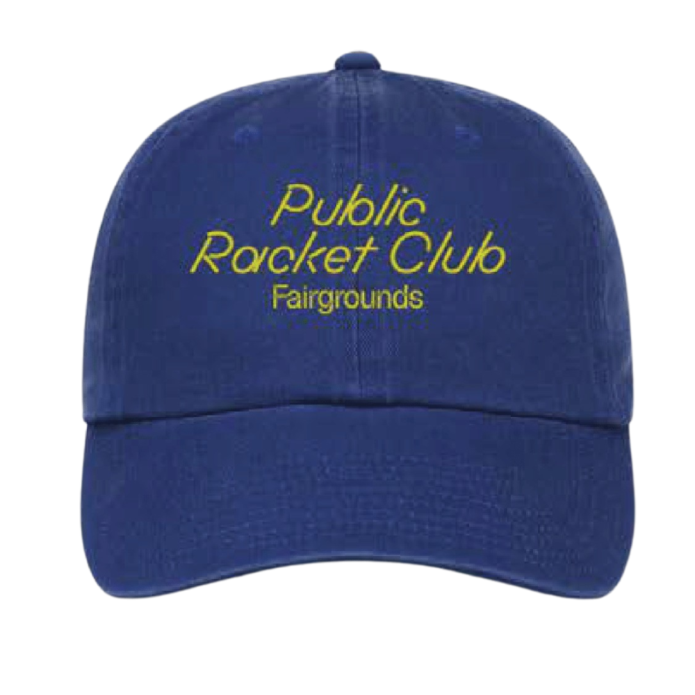 Public Racket Club Hat - Navy/Yellow