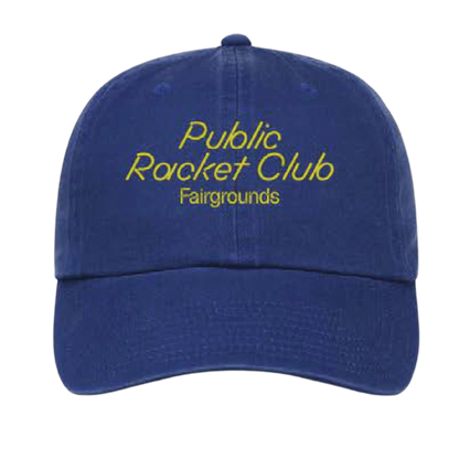 Public Racket Club Hat - Navy/Yellow