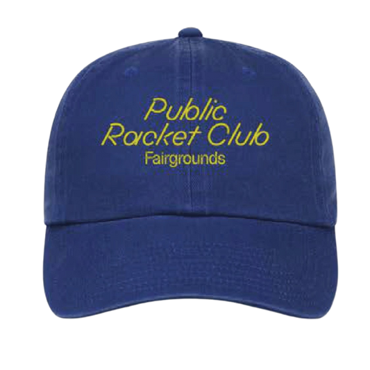 Public Racket Club Hat - Navy/Yellow