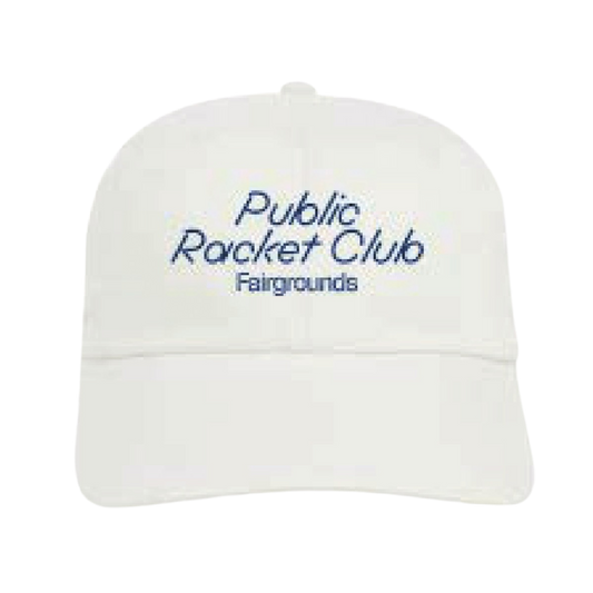 Public Racket Club Hat - White/Navy