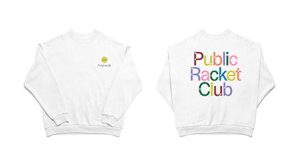 Padel - Fairgrounds Rainbow Public Racket Club Crewneck