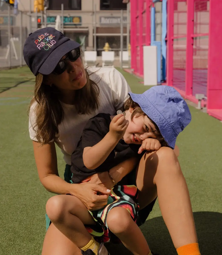 Public Racket Club Dad Hat - Navy/Multi