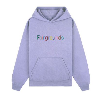 Rainbow Fairgrounds Heather Grey Hoodie