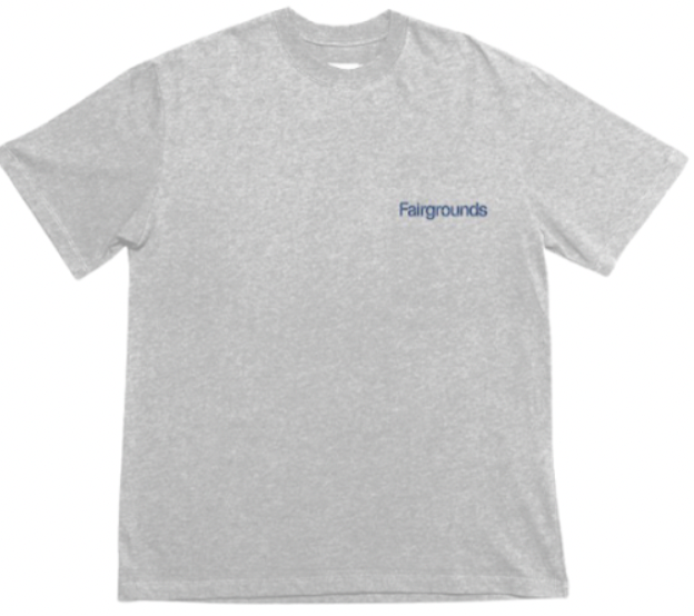 Light Grey Fairgrounds Public Racket Club Tee