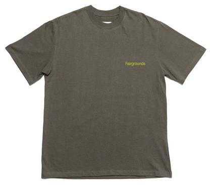 Dark Grey Pickleball Fairgrounds Public Racket Club Tee