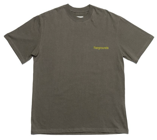 Dark Grey Pickleball Fairgrounds Public Racket Club Tee