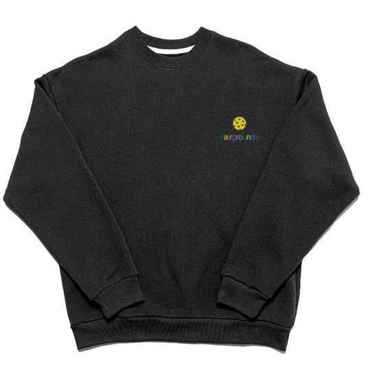 Pickleball Public Racket Club Rainbow FG Crewneck