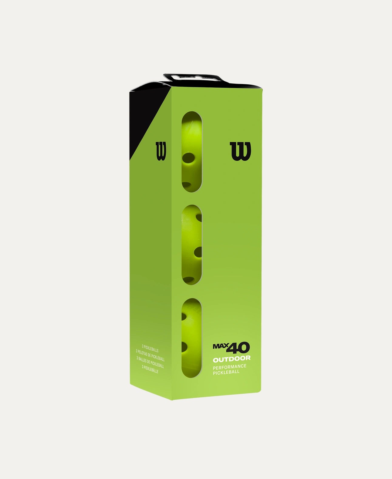 Max 40 Outdoor Ball - 3 Pack