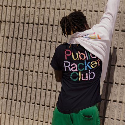 Public Racket Club Tee - Black