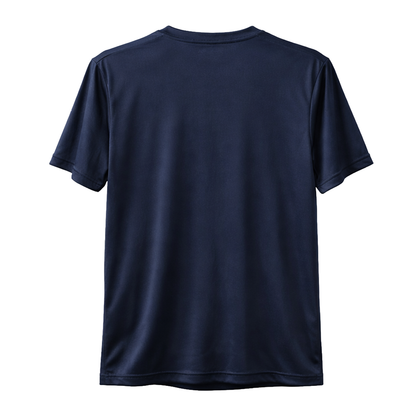 New Athletic T-Shirt - Navy- Yellow PRC